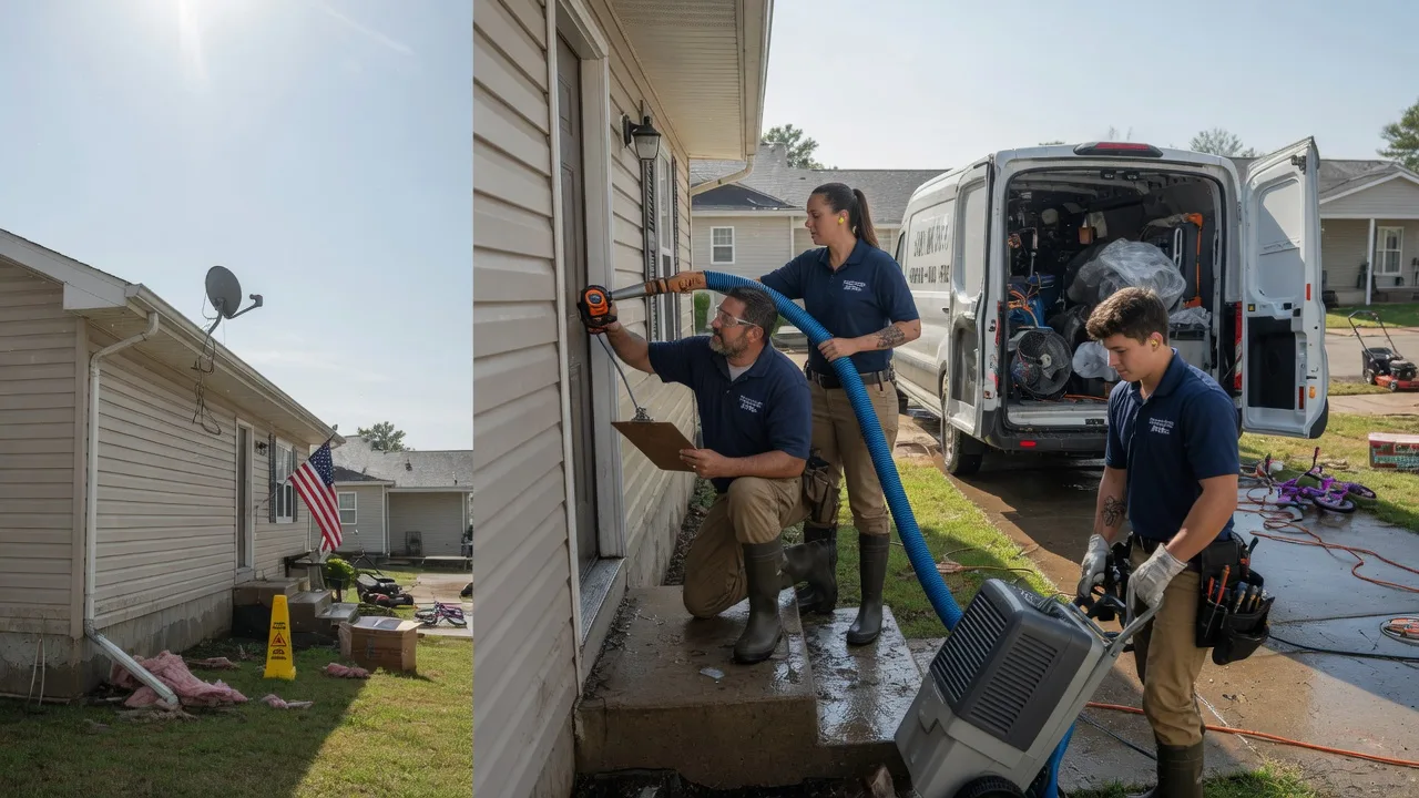 Ceiling Water Damage Restoration in Minneola, KS near me